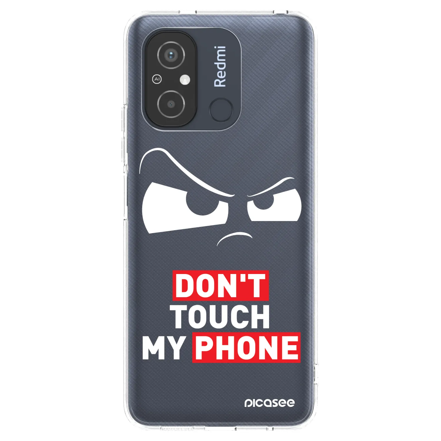 Picasee husă transparentă din silicon pentru Xiaomi Redmi 12C - Cloudy Eye - Transparent