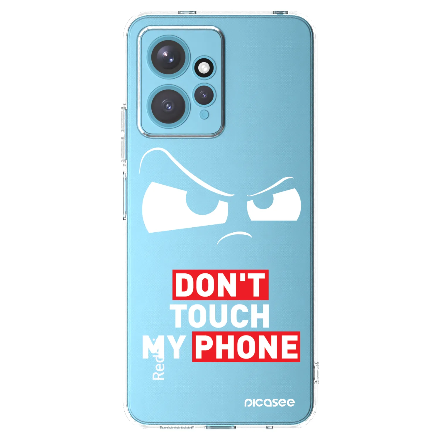 Picasee husă transparentă din silicon pentru Xiaomi Redmi Note 12 4G - Cloudy Eye - Transparent