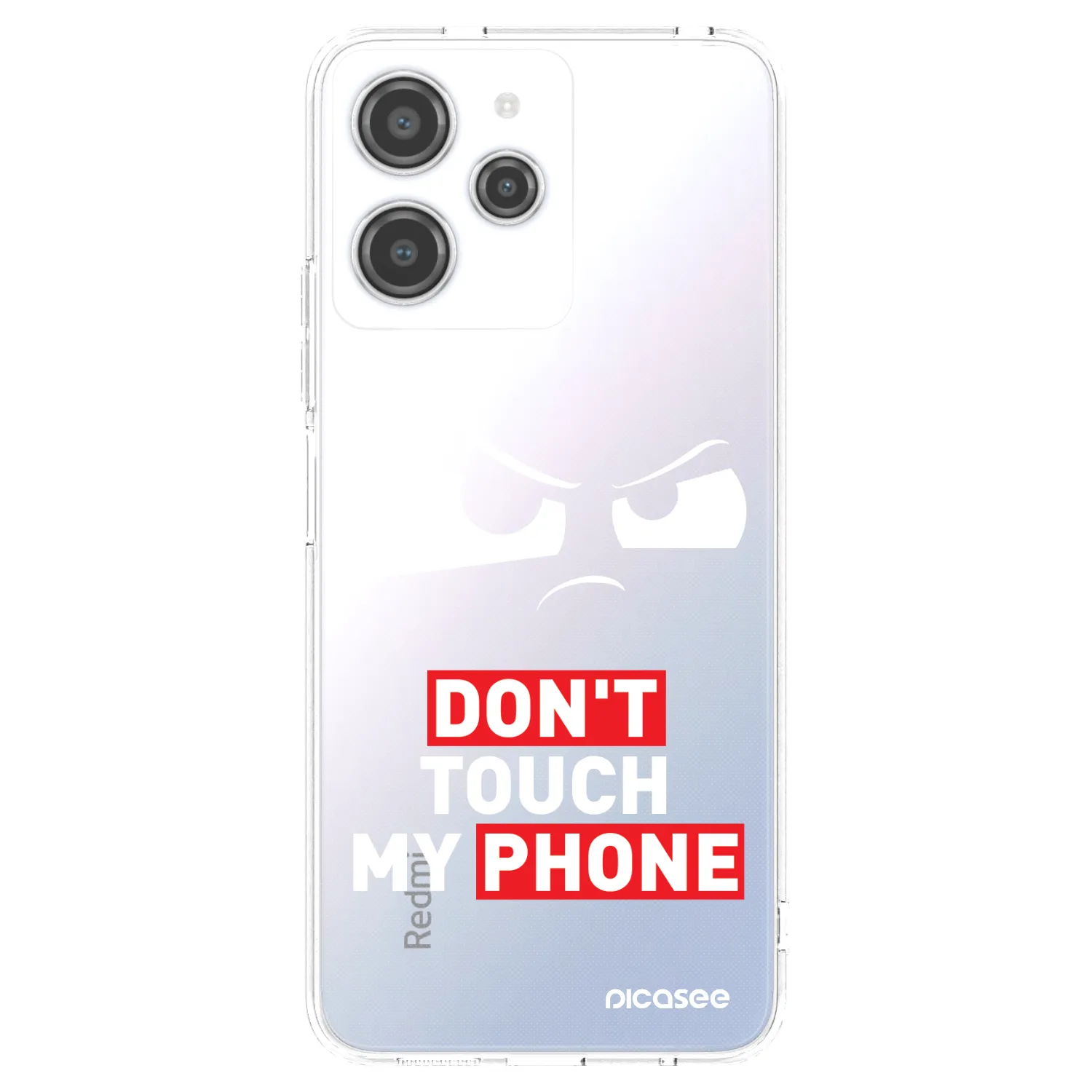 Picasee husă transparentă din silicon pentru Xiaomi Redmi 12 4G - Cloudy Eye - Transparent