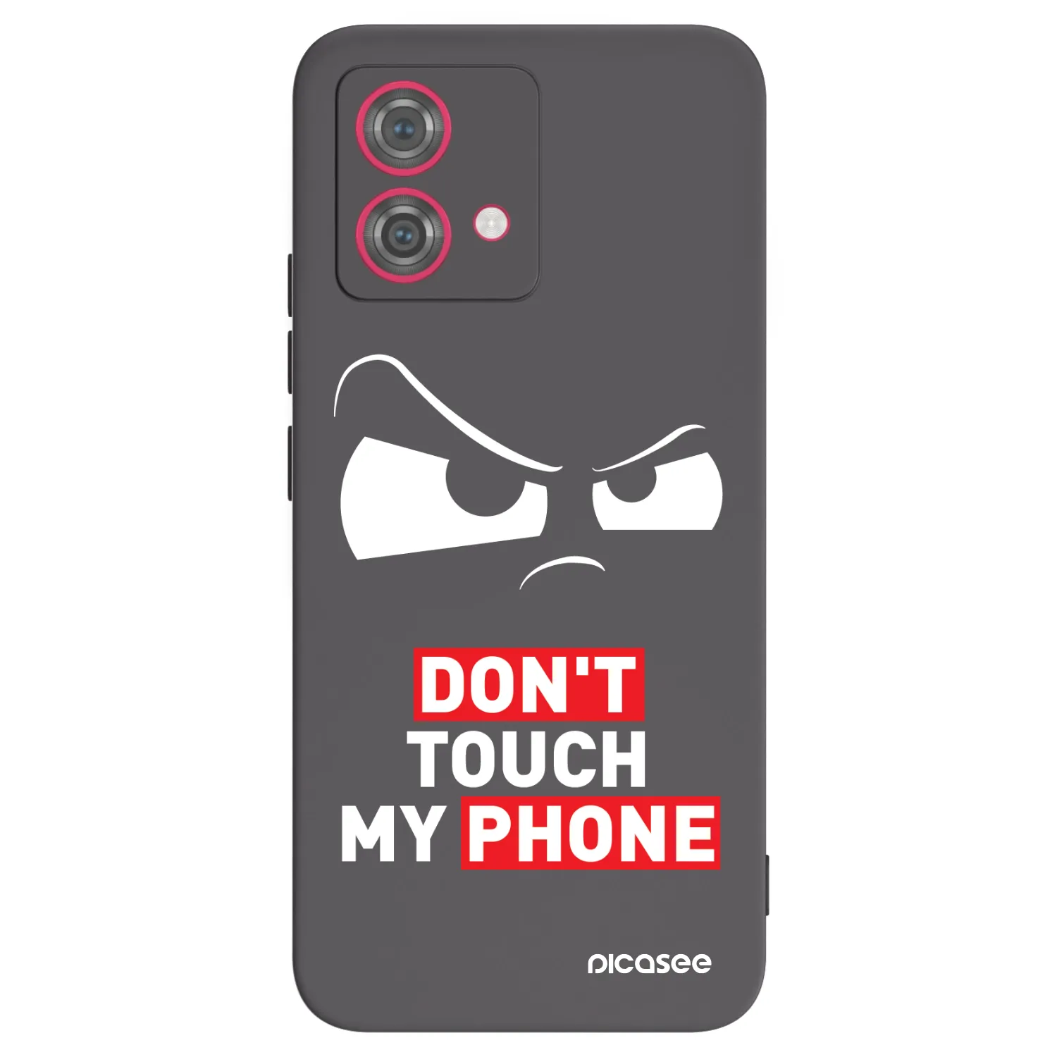 Picasee husă neagră din silicon pentru Motorola Moto G84 5G - Cloudy Eye - Transparent