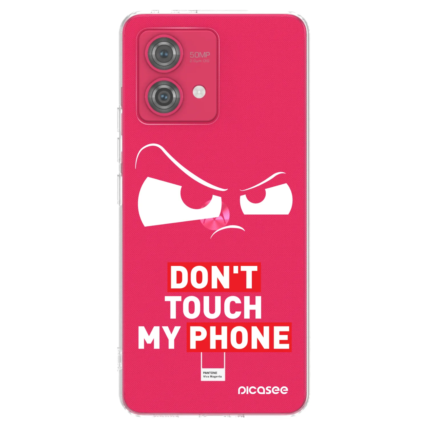 Picasee husă transparentă din silicon pentru Motorola Moto G84 5G - Cloudy Eye - Transparent