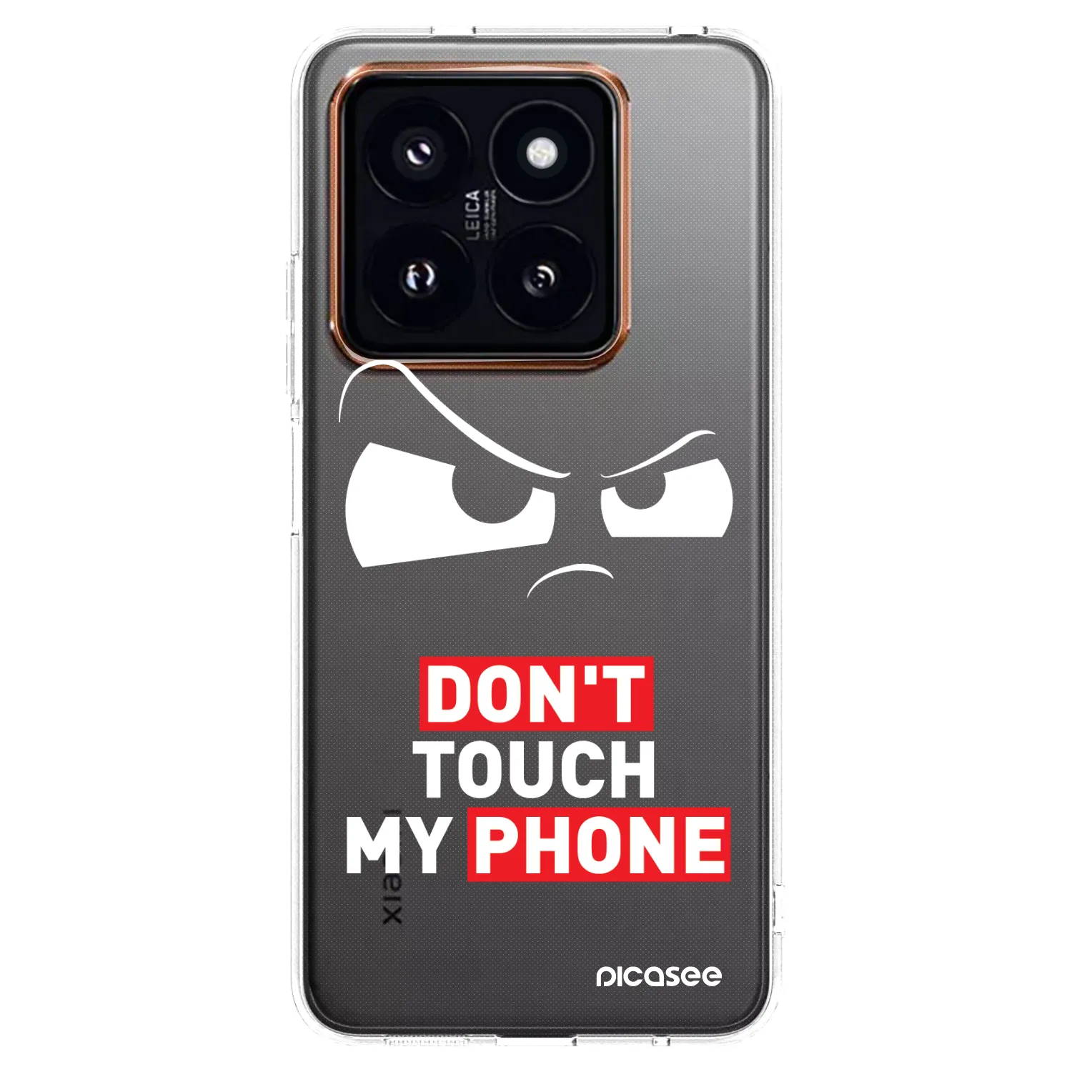 Picasee husă transparentă din silicon pentru Xiaomi 14 Pro - Cloudy Eye - Transparent