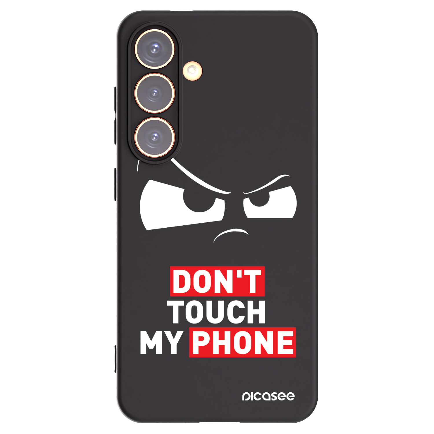 Picasee husă neagră din silicon pentru Samsung Galaxy S24 S921B 5G - Cloudy Eye - Transparent