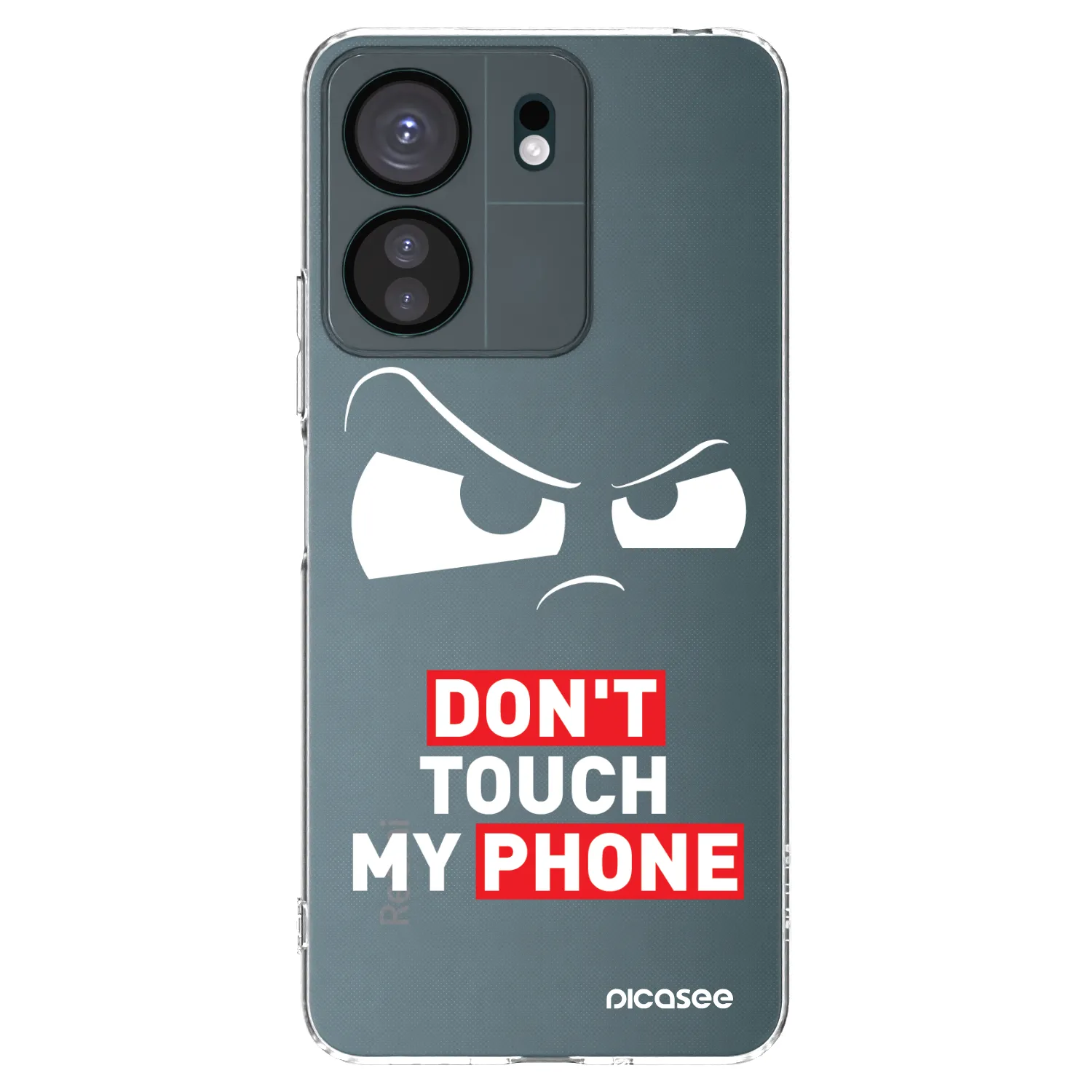 Picasee husă transparentă din silicon pentru Xiaomi Redmi 13C 4G - Cloudy Eye - Transparent