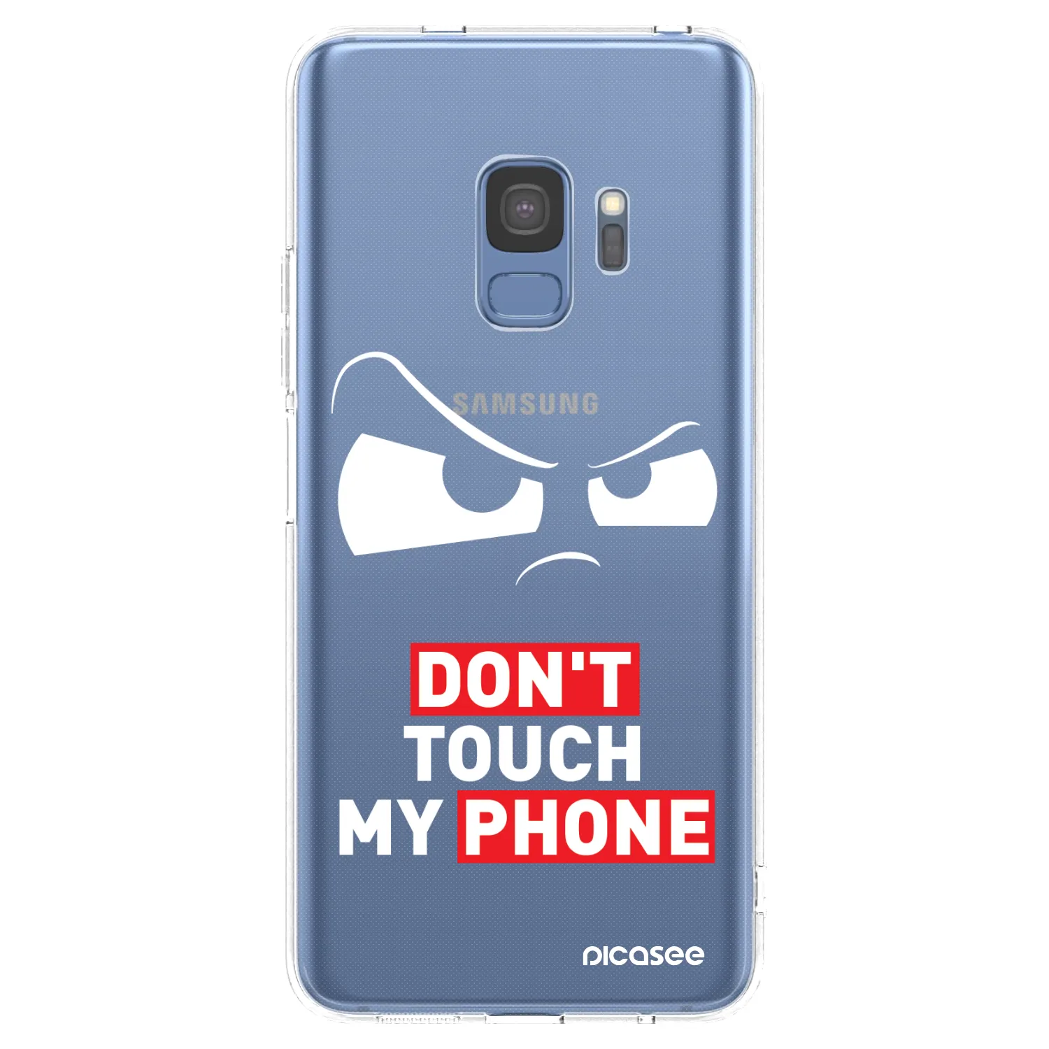 Picasee husă transparentă din silicon pentru Samsung Galaxy S9 G960F - Cloudy Eye - Transparent