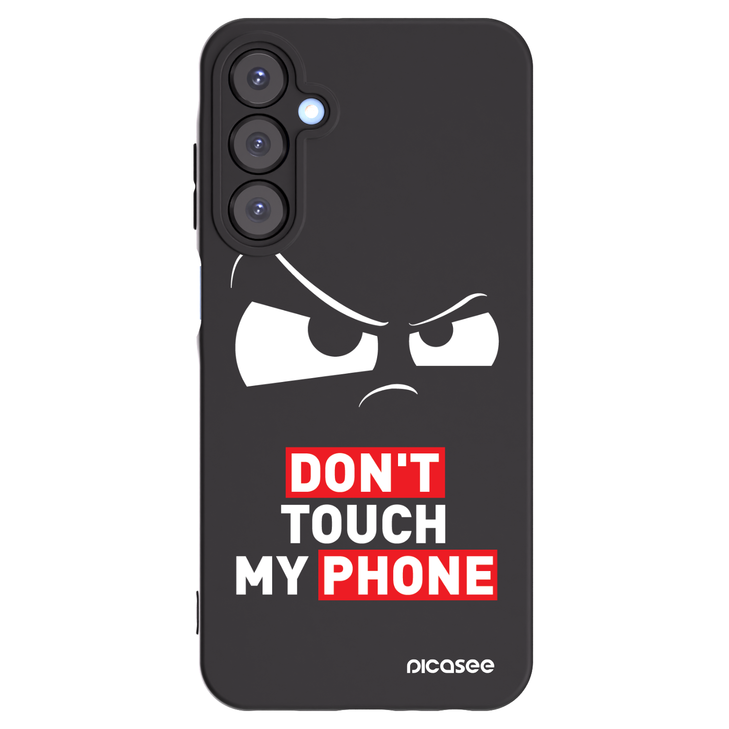 Picasee husă neagră din silicon pentru Samsung Galaxy A25 A256B 5G - Cloudy Eye - Transparent