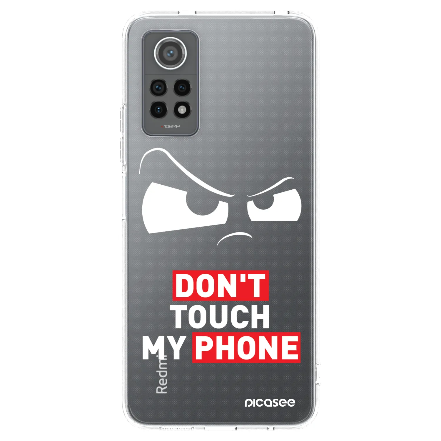 Picasee husă transparentă din silicon pentru Xiaomi Redmi Note 12 Pro 4G - Cloudy Eye - Transparent