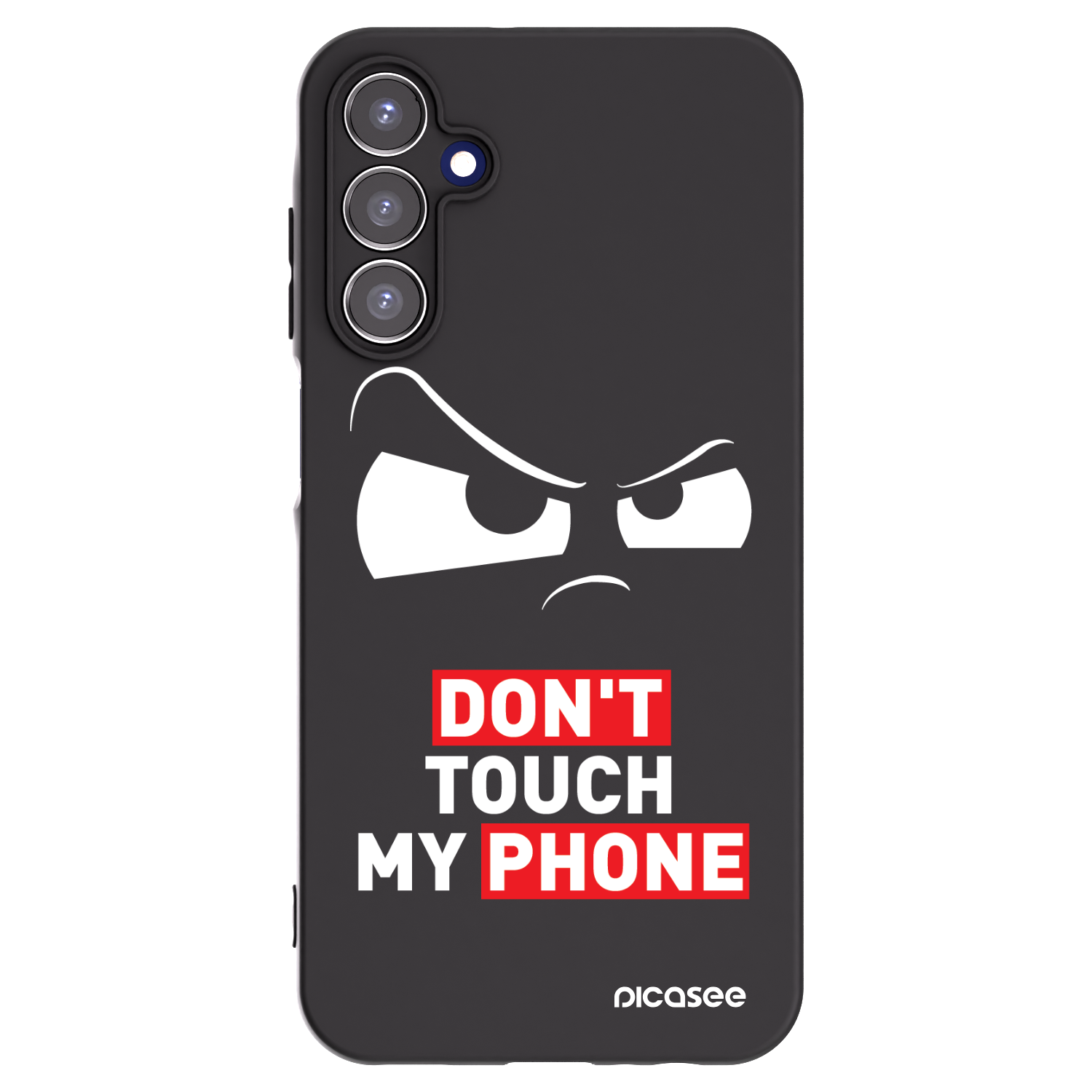 Picasee husă neagră din silicon pentru Samsung Galaxy A15 A155F 4G - Cloudy Eye - Transparent