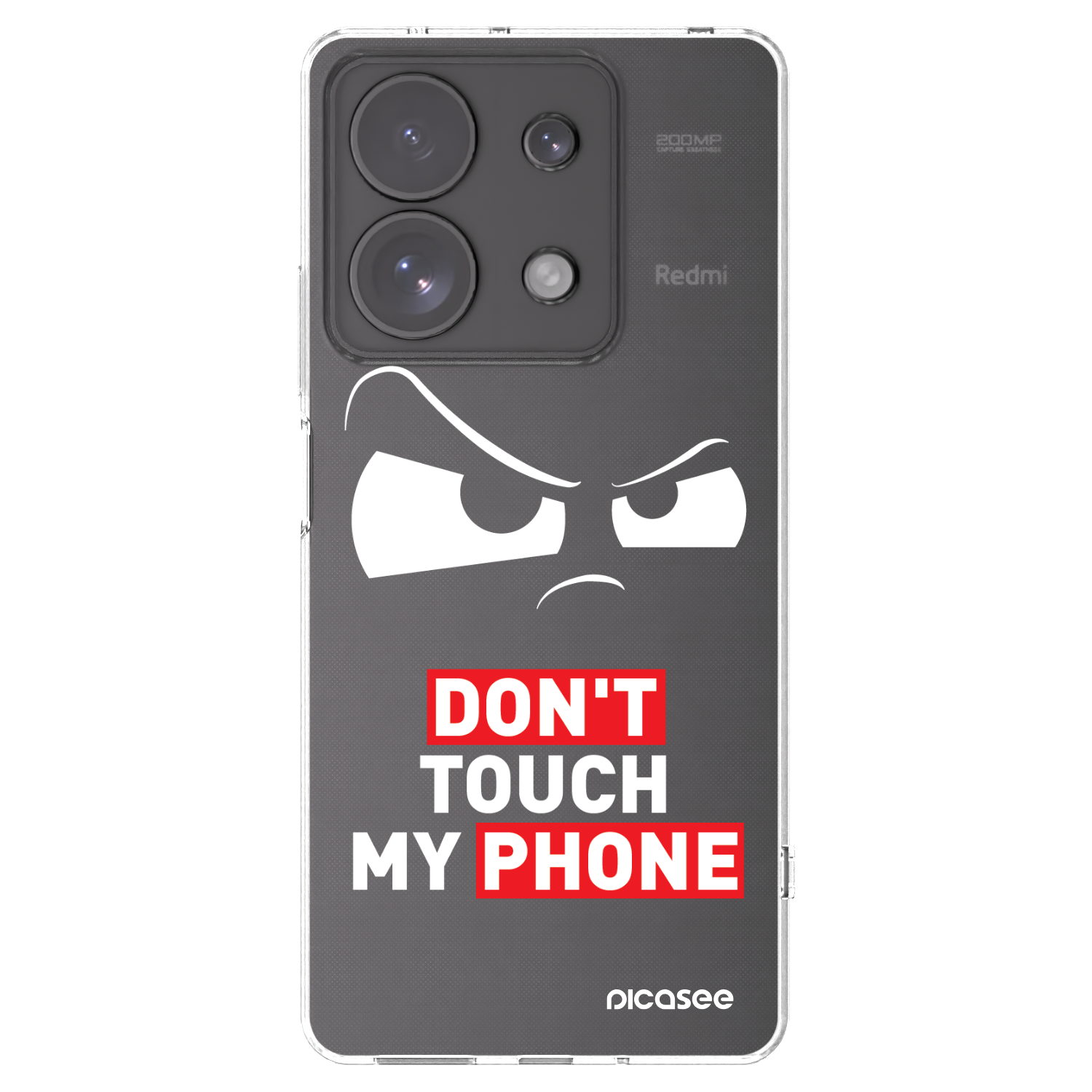 Picasee husă transparentă din silicon pentru Xiaomi Redmi Note 13 Pro 4G - Cloudy Eye - Transparent