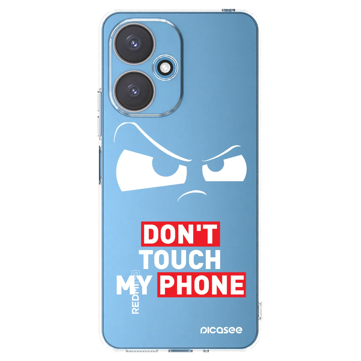 Picasee husă transparentă din silicon pentru Xiaomi Redmi 13C 5G - Cloudy Eye - Transparent