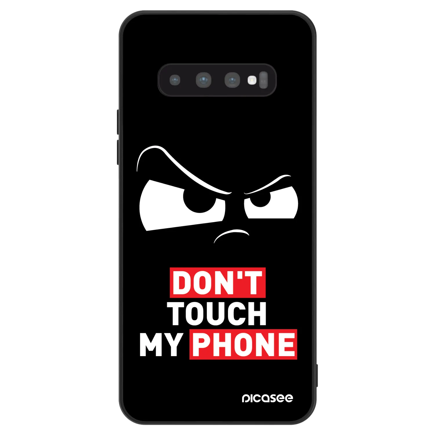 Picasee ULTIMATE CASE pentru Samsung Galaxy S10 Plus G975 - Cloudy Eye - Transparent