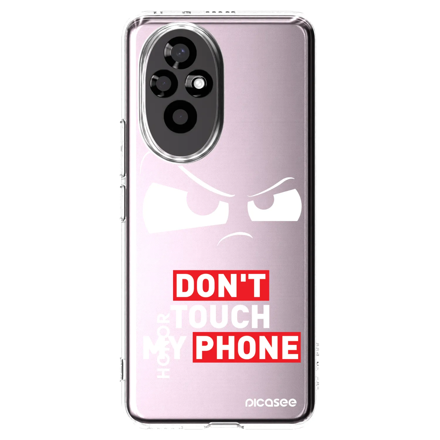 Picasee husă transparentă din silicon pentru Honor 200 Pro 5G - Cloudy Eye - Transparent