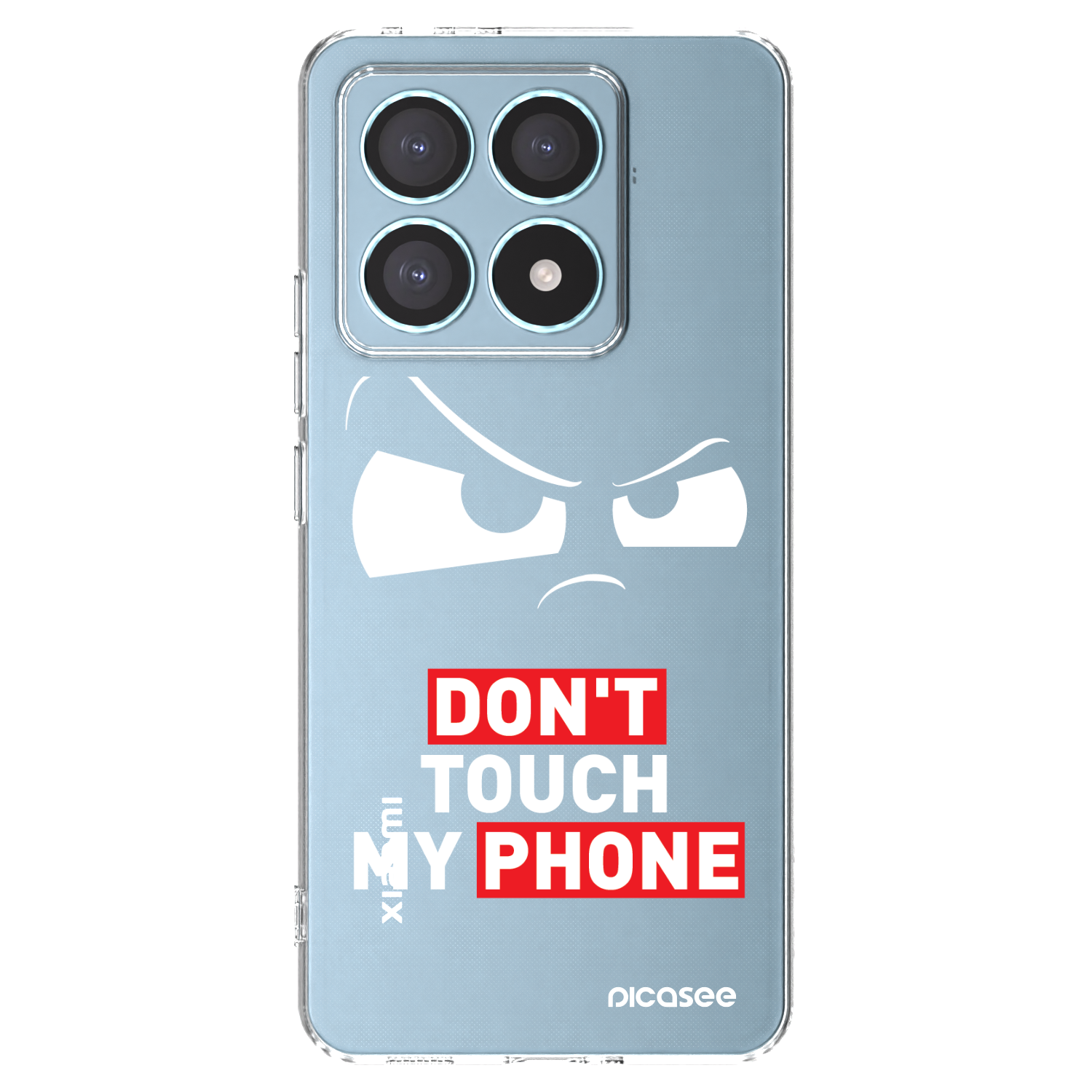 Picasee husă transparentă din silicon pentru Xiaomi 14T Pro - Cloudy Eye - Transparent