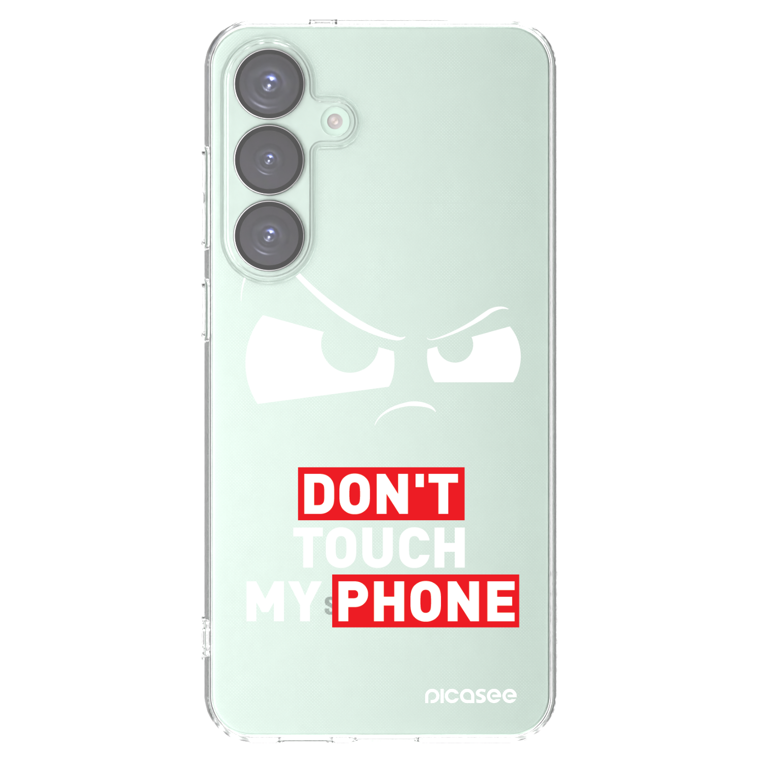 Picasee husă transparentă din silicon pentru Samsung Galaxy S25+ 5G - Cloudy Eye - Transparent