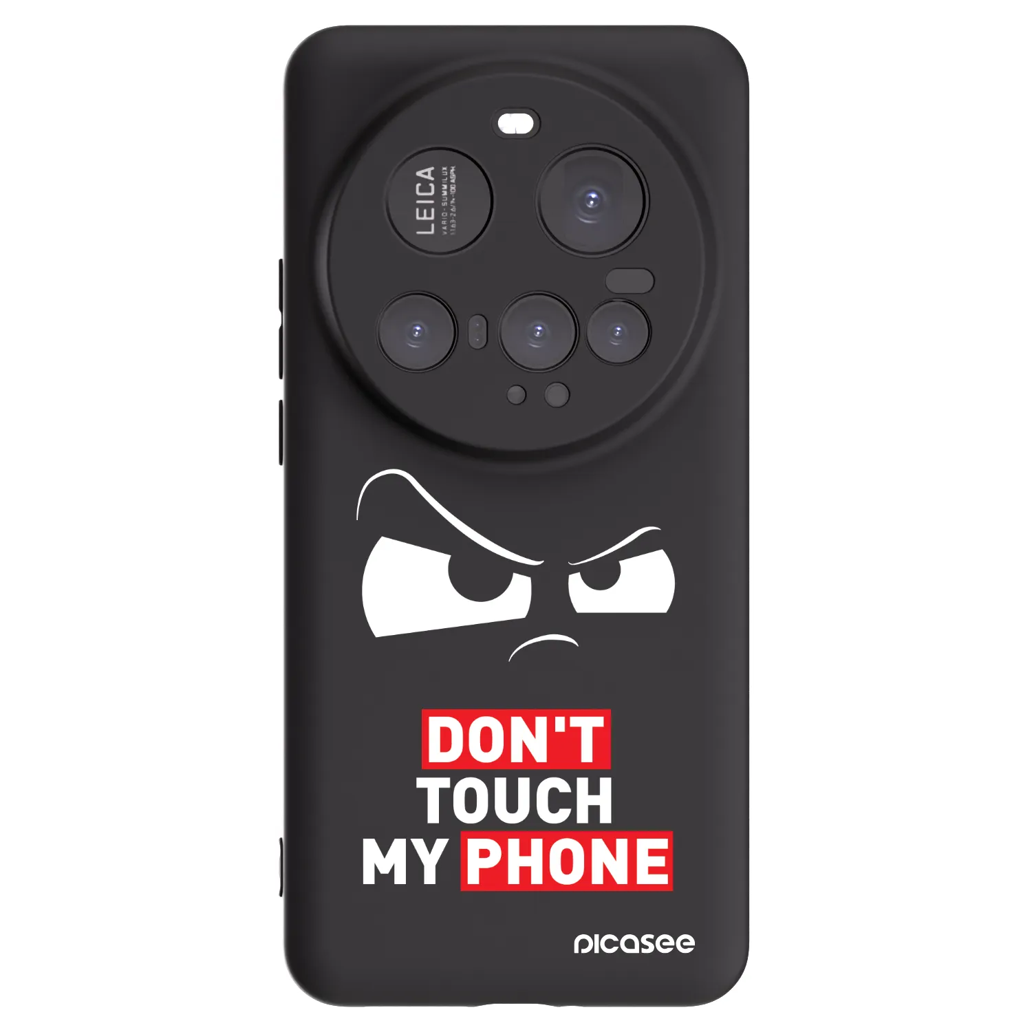 Picasee husă neagră din silicon pentru Xiaomi 15 Ultra - Cloudy Eye - Transparent