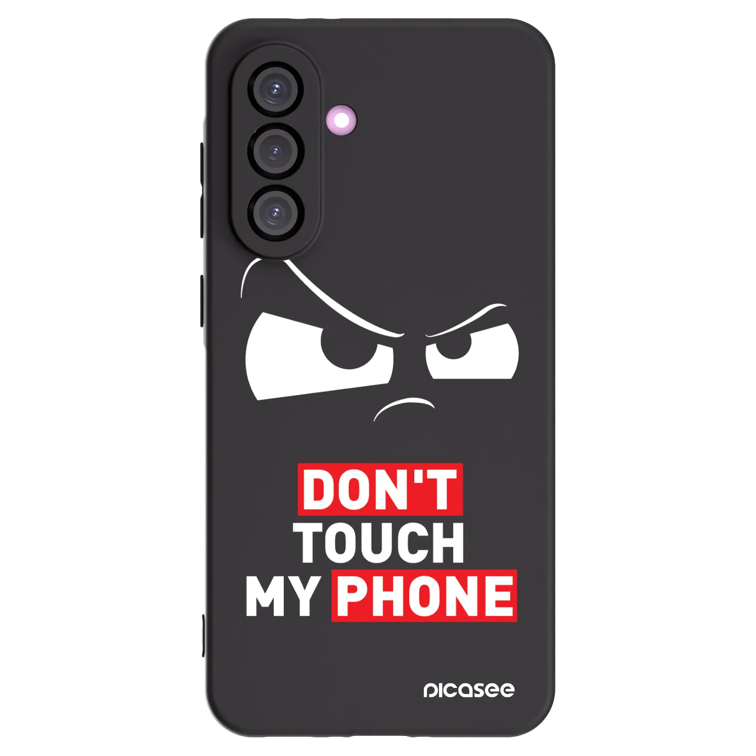 Picasee husă neagră din silicon pentru Samsung Galaxy A56 5G A566B - Cloudy Eye - Transparent