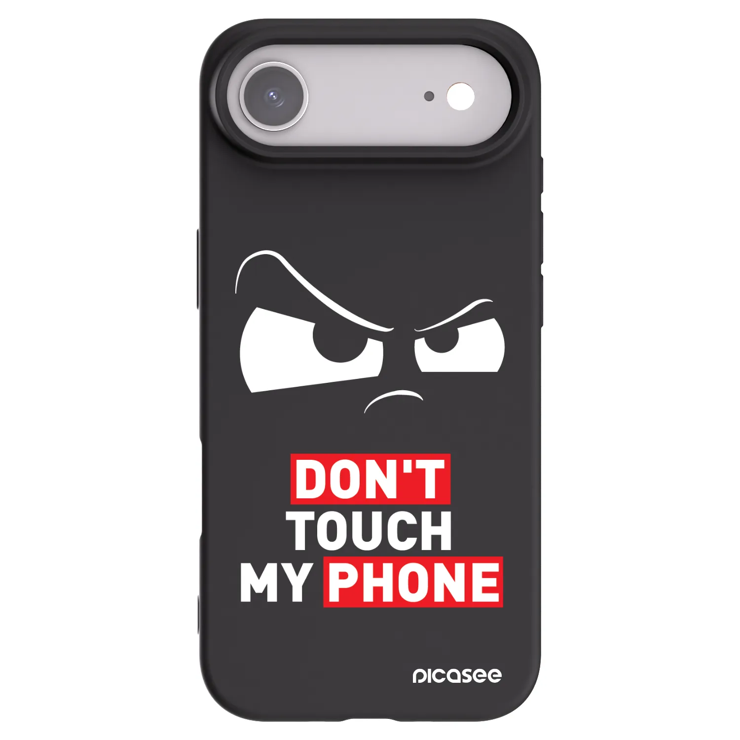 Picasee husă neagră din silicon pentru Apple iPhone Air - Cloudy Eye - Transparent