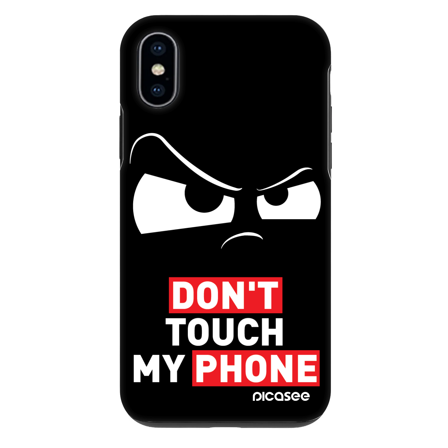 Picasee Fashion Case pentru Apple iPhone X/XS - Cloudy Eye - Transparent