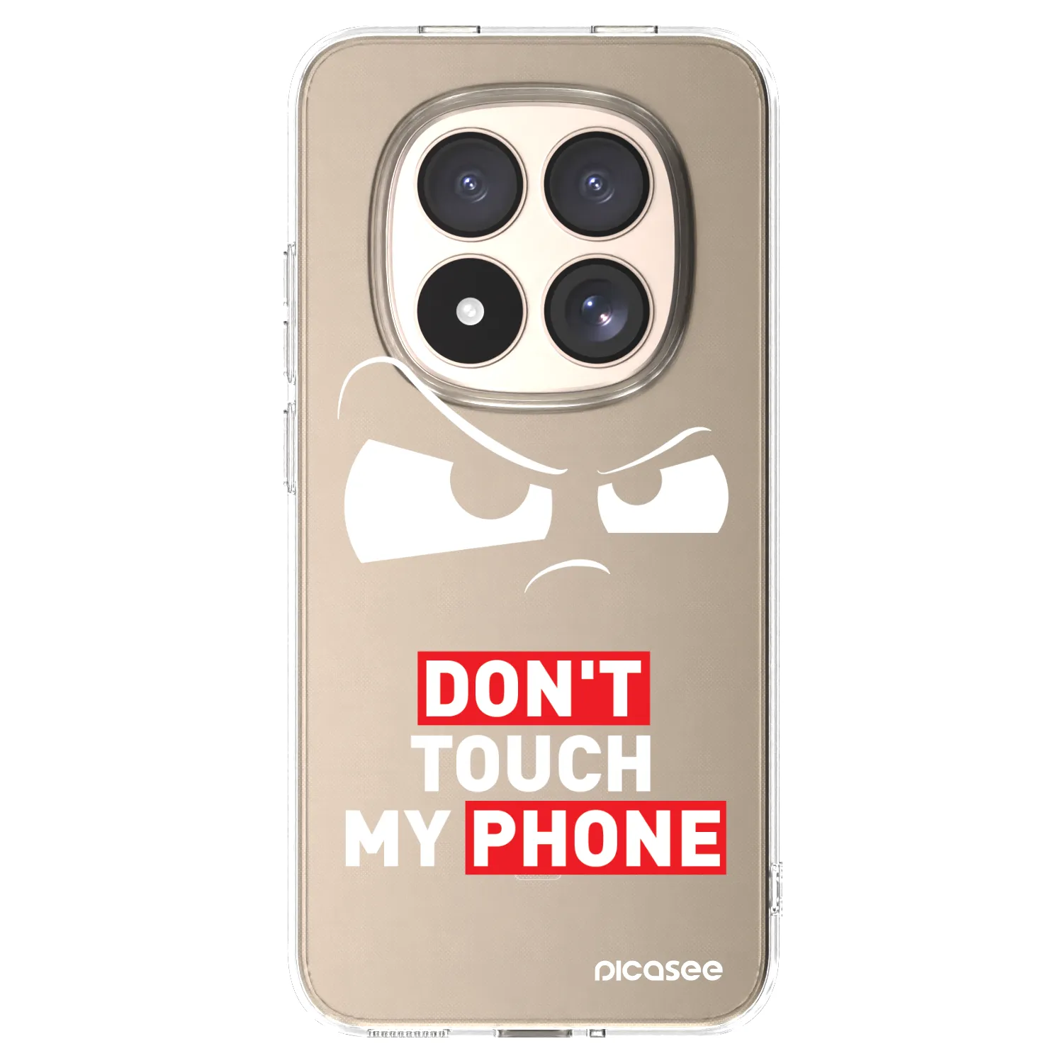 Picasee husă transparentă din silicon pentru Xiaomi Redmi Note 15 Pro 4G - Cloudy Eye - Transparent