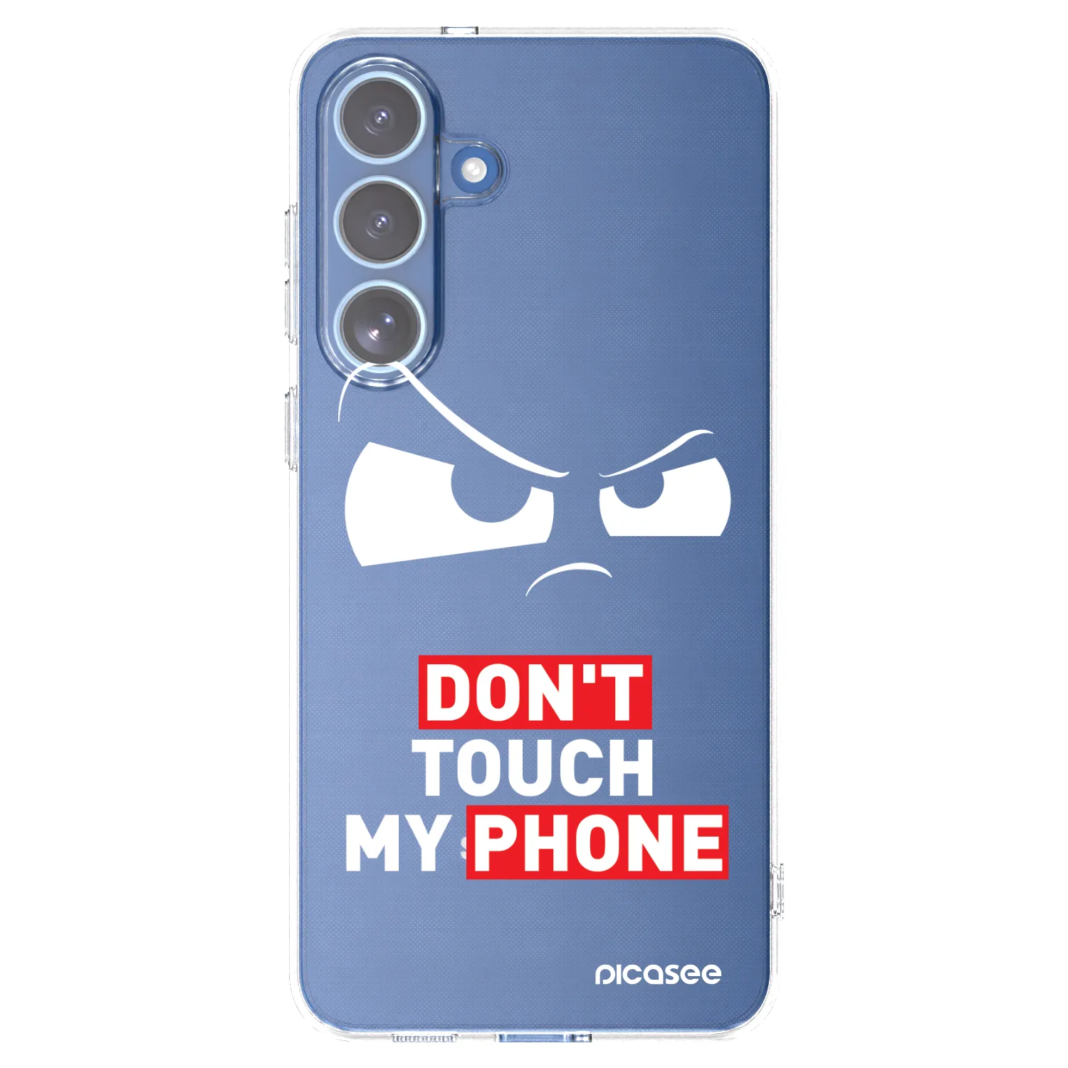 Picasee husă transparentă din silicon pentru Samsung Galaxy S25 FE 5G - Cloudy Eye - Transparent