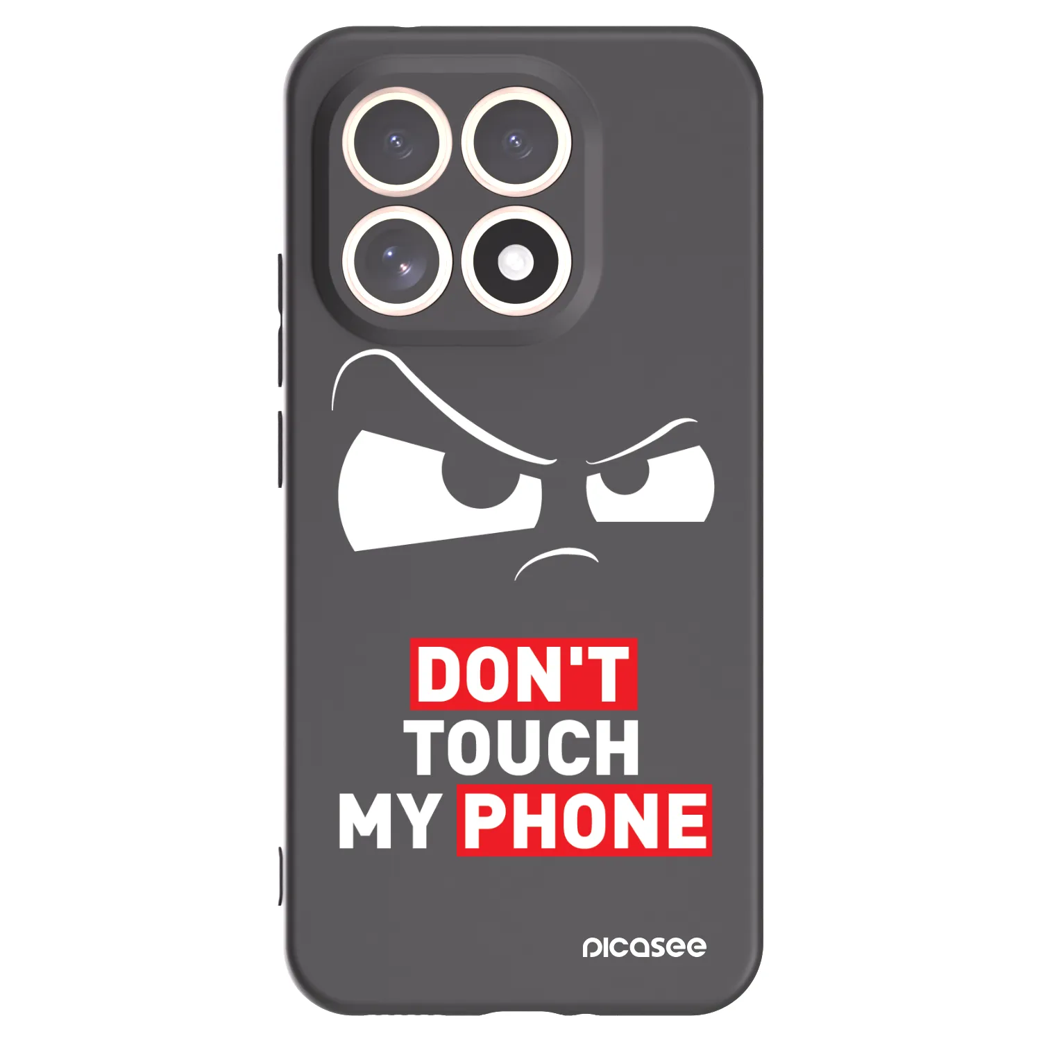 Picasee husă neagră din silicon pentru Xiaomi 15T - Cloudy Eye - Transparent