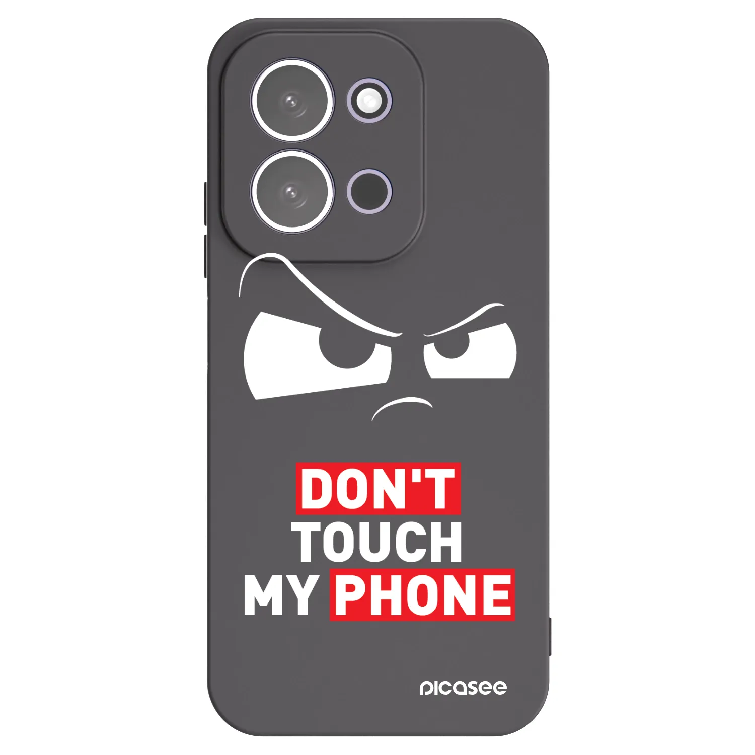 Picasee husă neagră din silicon pentru Xiaomi Redmi 15C 5G - Cloudy Eye - Transparent