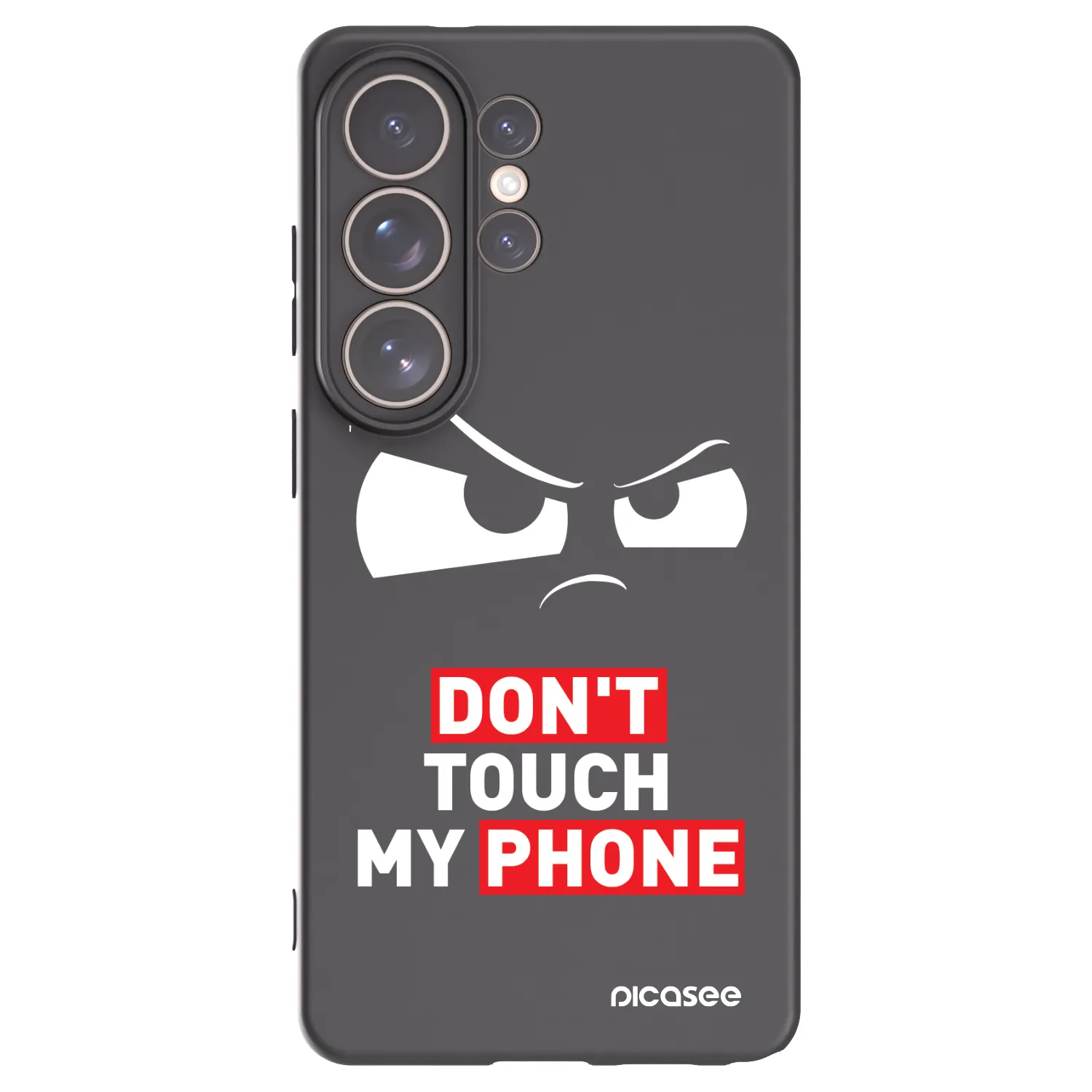 Picasee husă neagră din silicon pentru Samsung Galaxy S26 Ultra - Cloudy Eye - Transparent