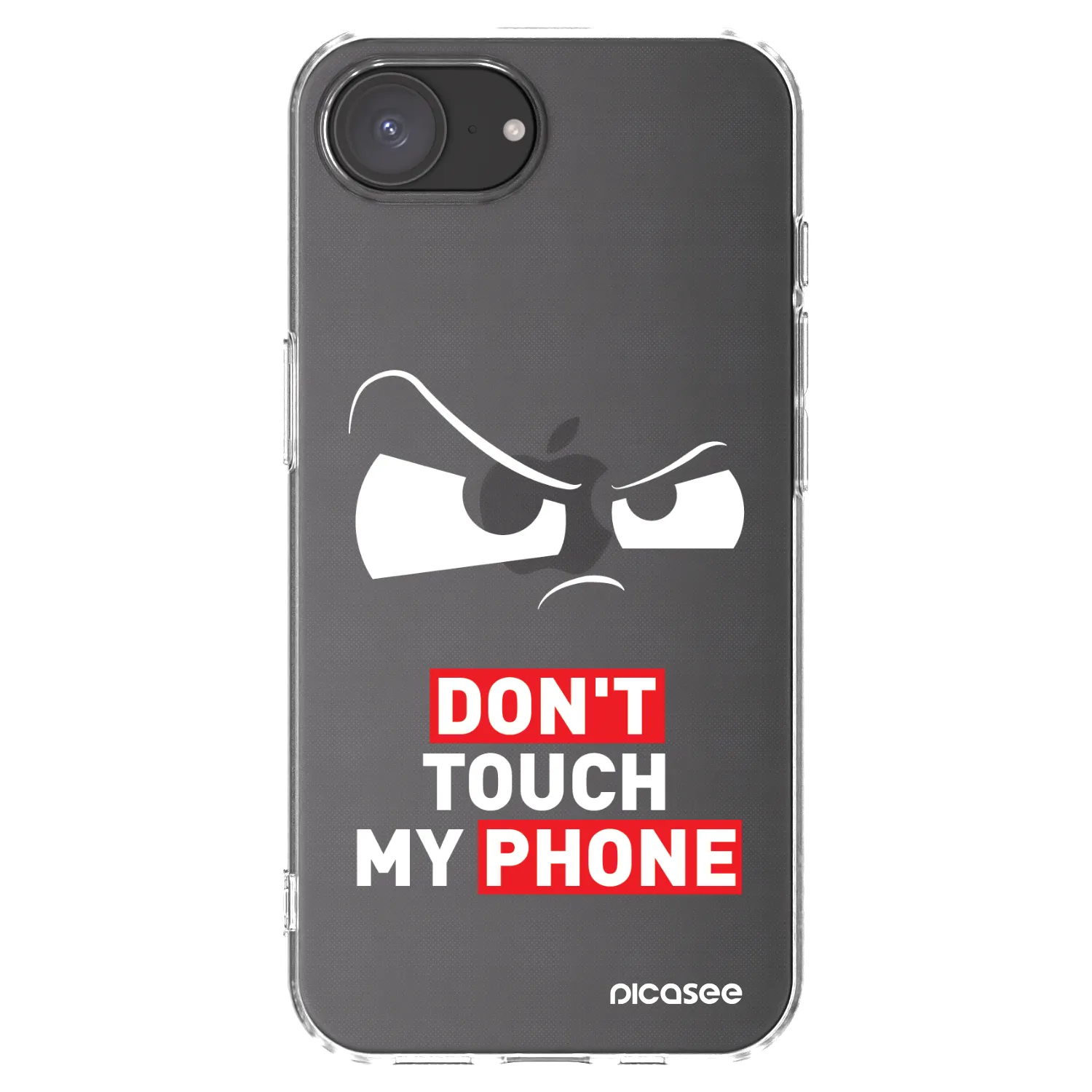 Picasee husă transparentă din silicon pentru Apple iPhone 17e - Cloudy Eye - Transparent