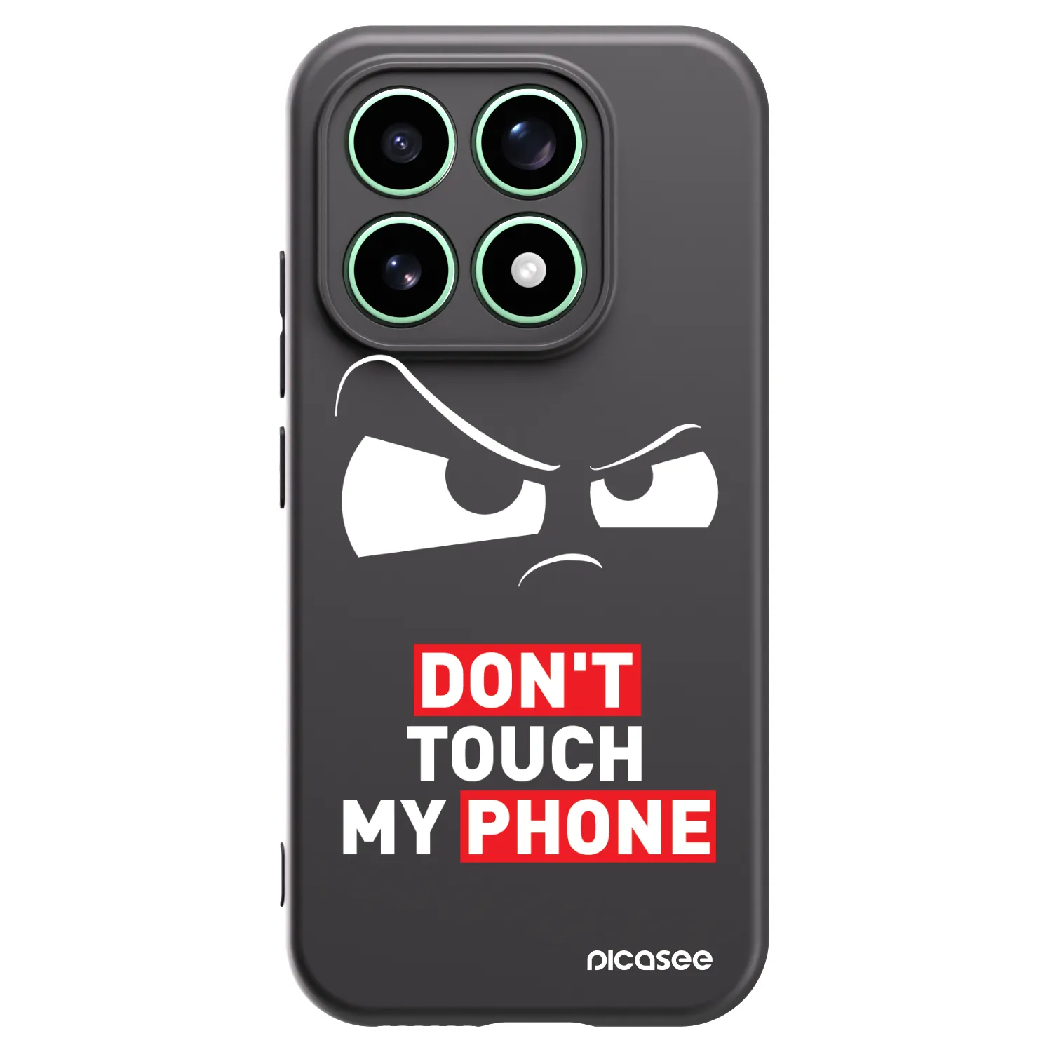 Picasee husă neagră din silicon pentru Xiaomi 17 - Cloudy Eye - Transparent