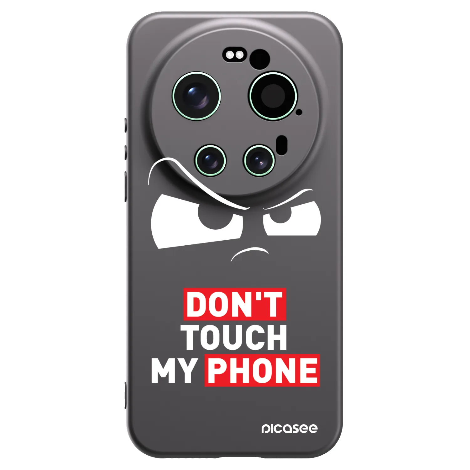 Picasee husă neagră din silicon pentru Xiaomi 17 Ultra - Cloudy Eye - Transparent