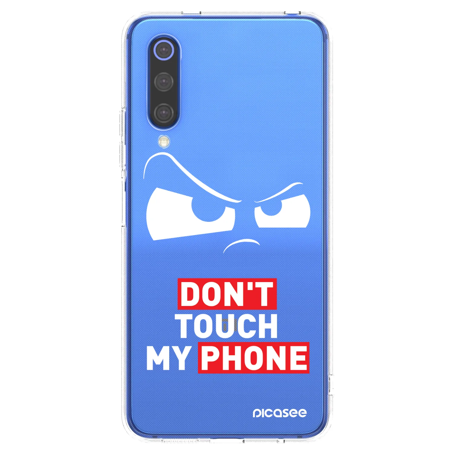 Picasee husă transparentă din silicon pentru Xiaomi Mi 9 SE - Cloudy Eye - Transparent