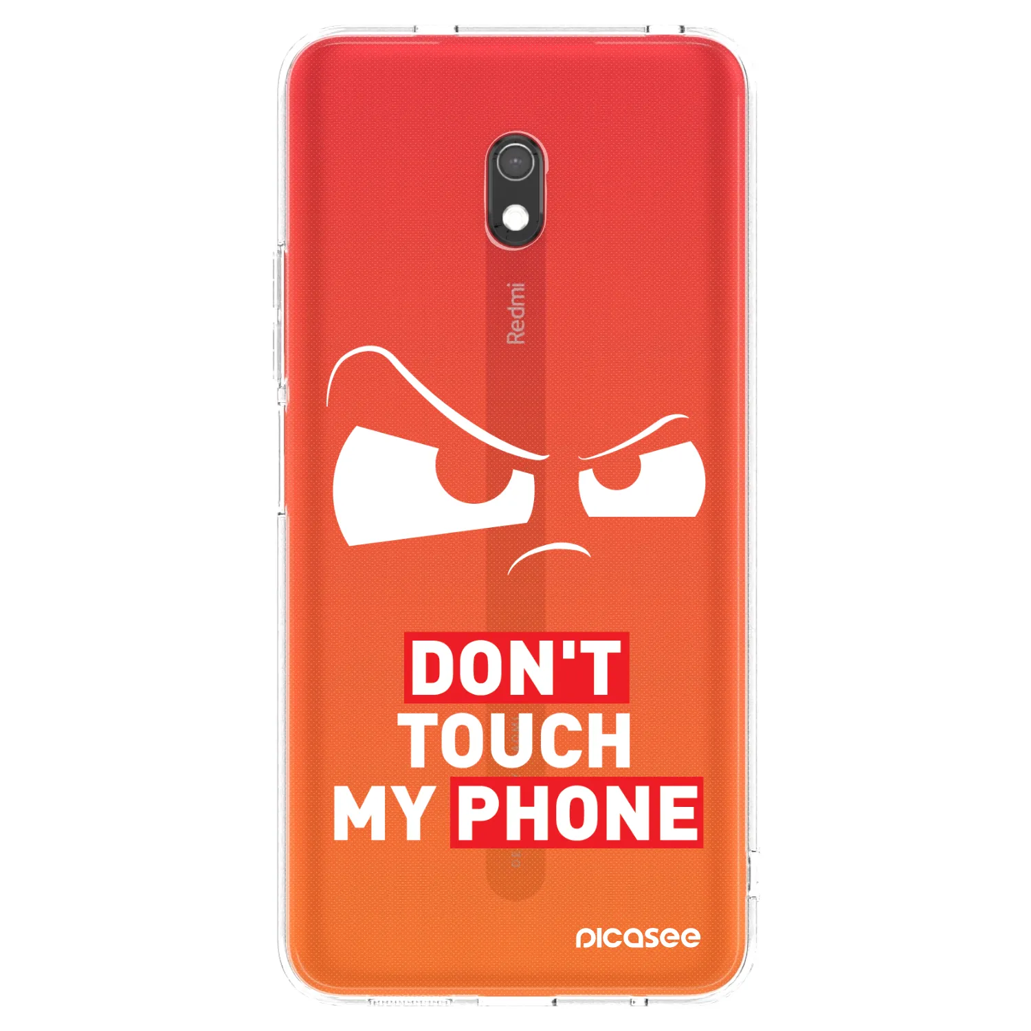 Picasee husă transparentă din silicon pentru Xiaomi Redmi 8A - Cloudy Eye - Transparent