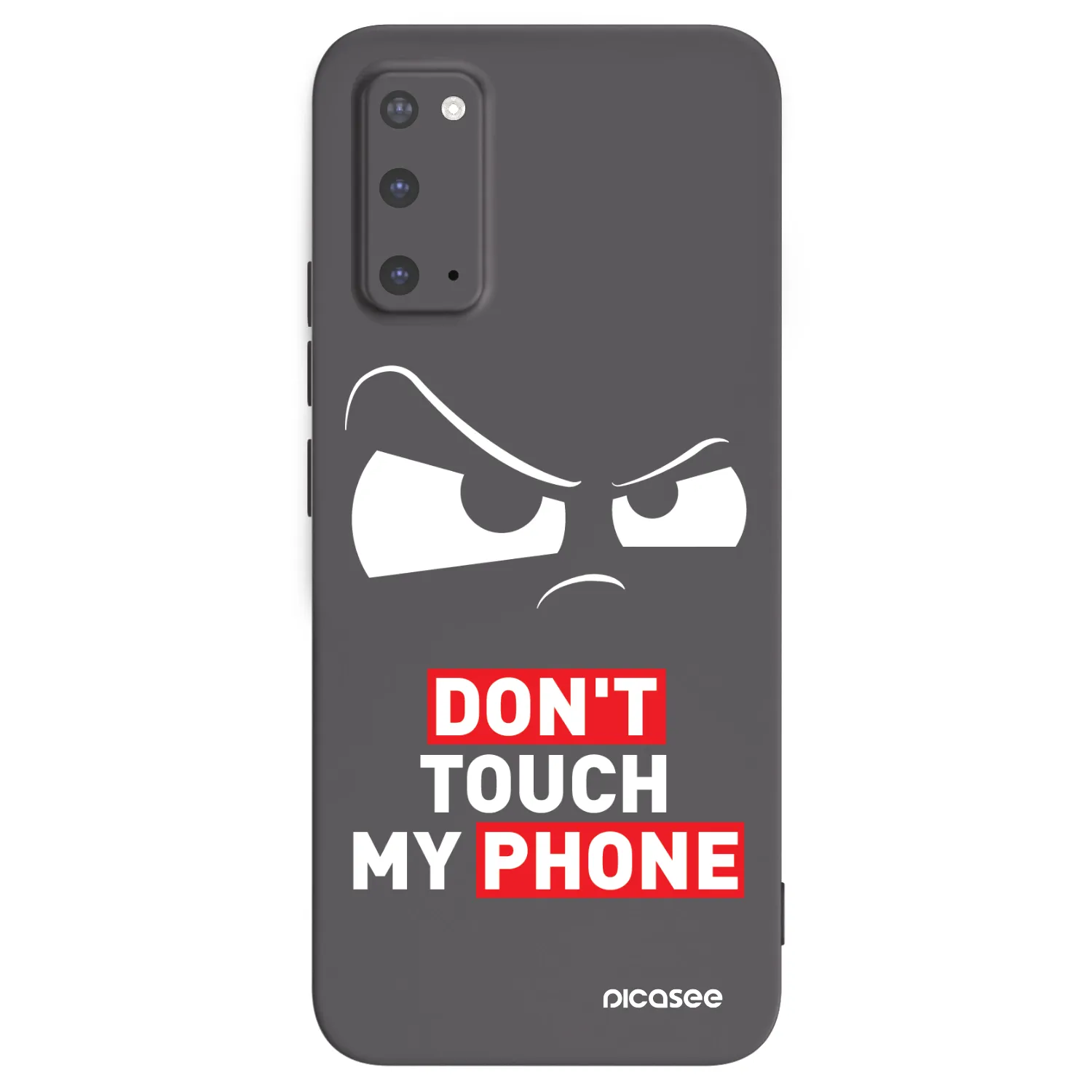 Picasee husă neagră din silicon pentru Samsung Galaxy S20 G980F - Cloudy Eye - Transparent