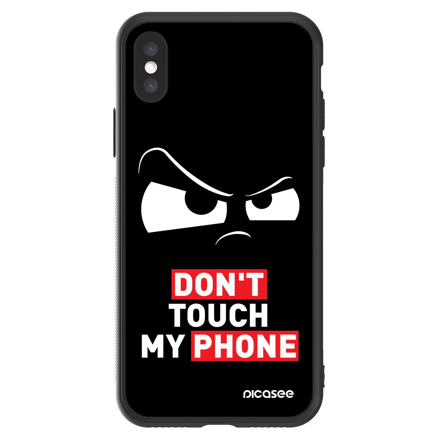 Picasee ULTIMATE CASE pentru Apple iPhone X/XS - Cloudy Eye - Transparent