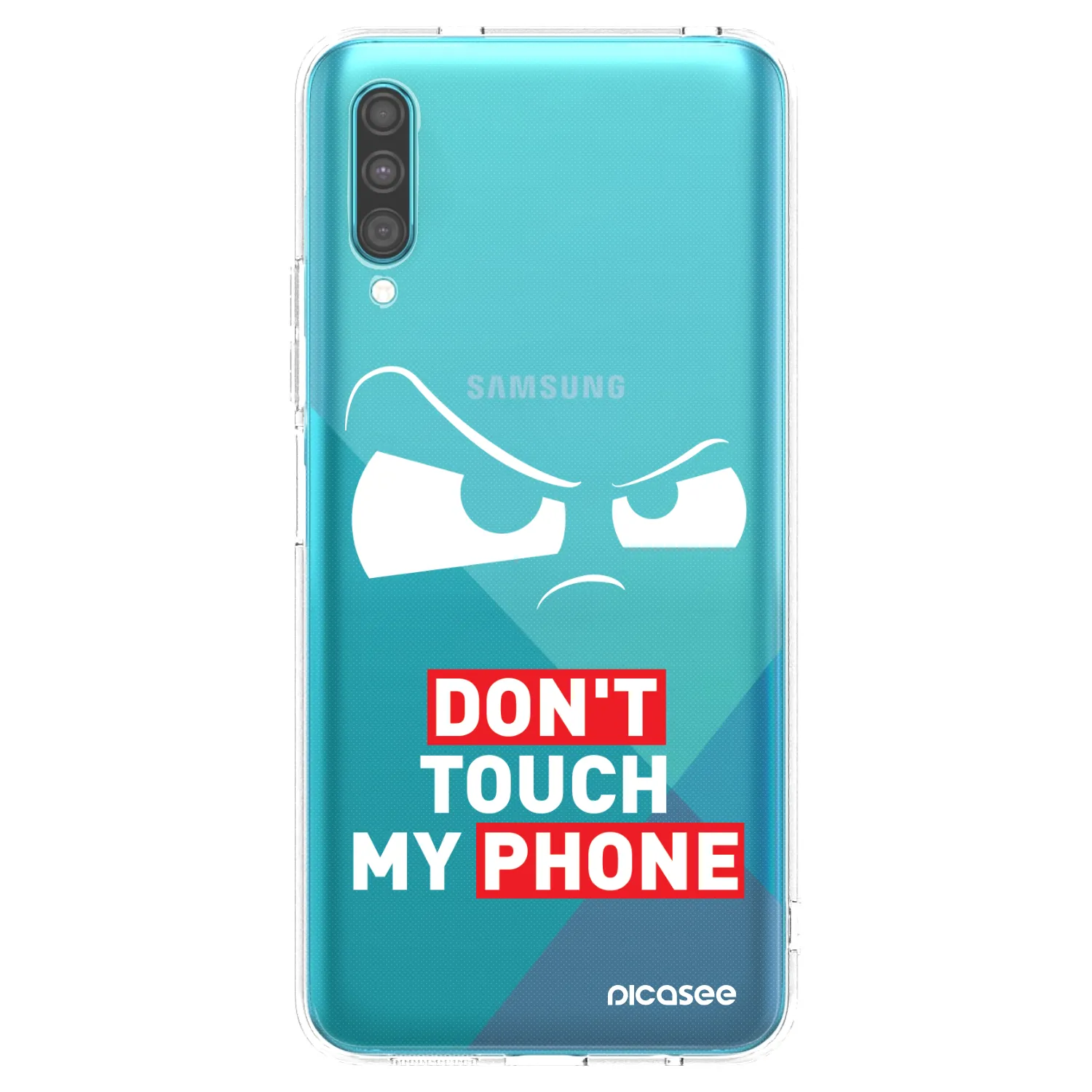 Picasee husă transparentă din silicon pentru Samsung Galaxy A30s A307F - Cloudy Eye - Transparent