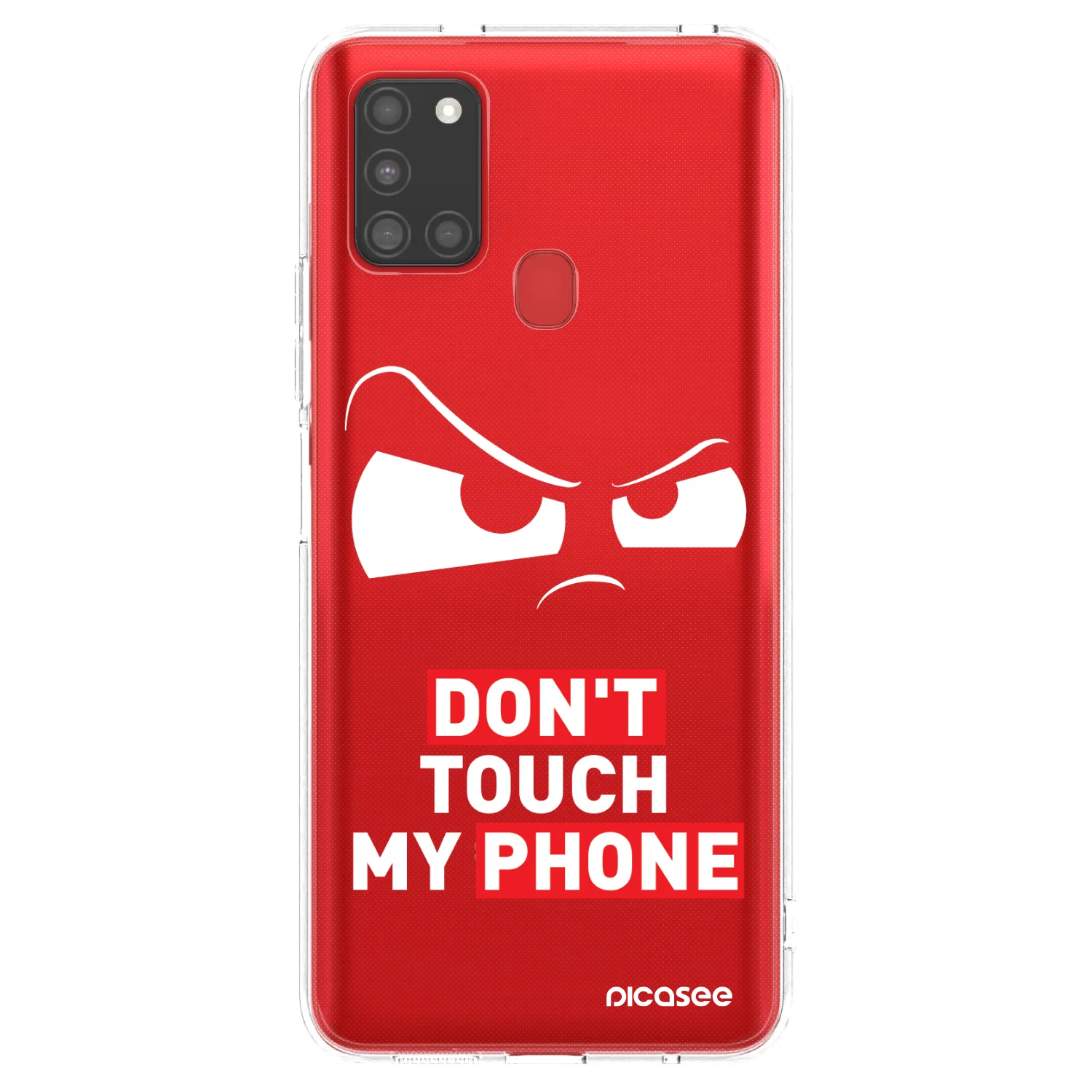 Picasee husă transparentă din silicon pentru Samsung Galaxy A21s - Cloudy Eye - Transparent