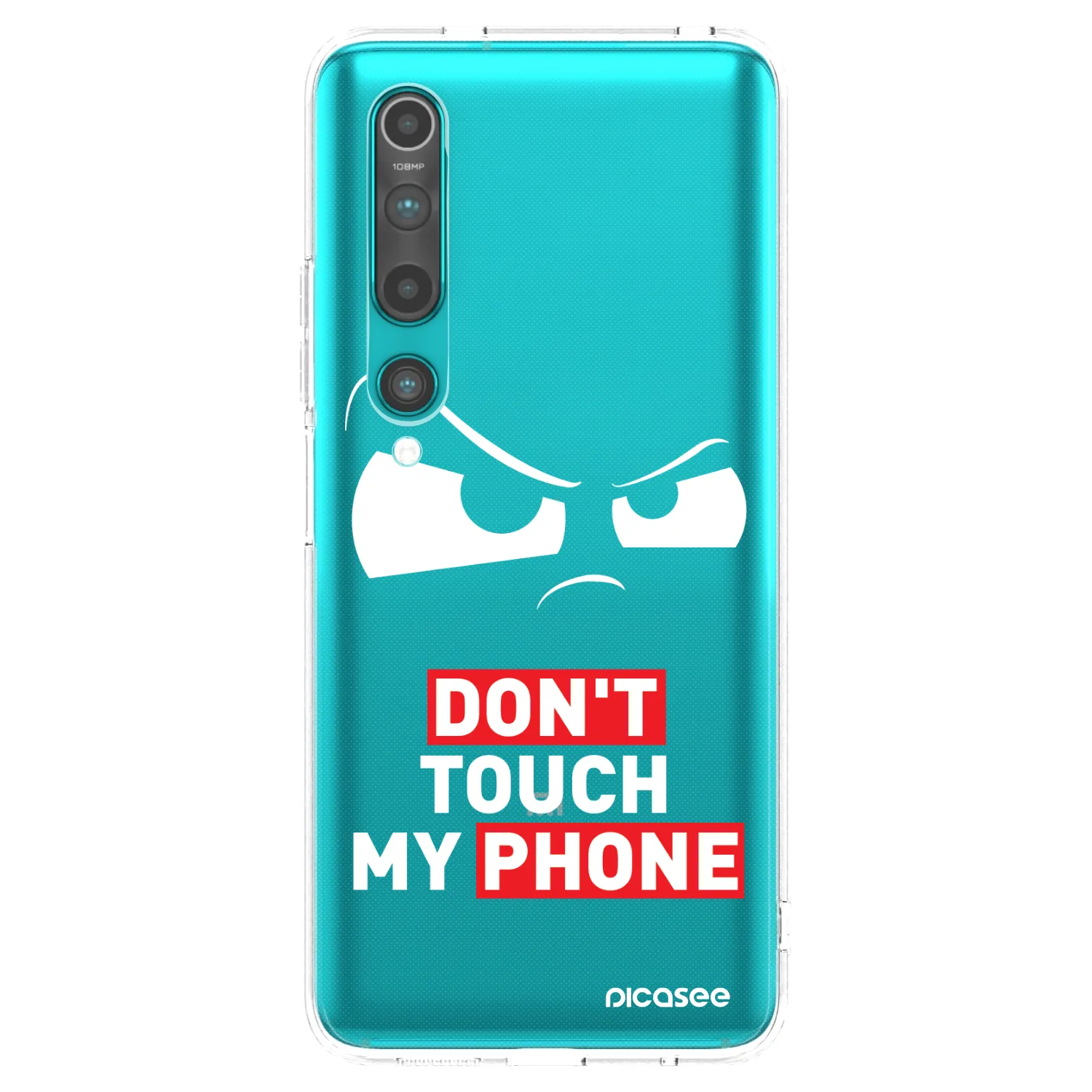 Picasee husă transparentă din silicon pentru Xiaomi Mi 10 - Cloudy Eye - Transparent