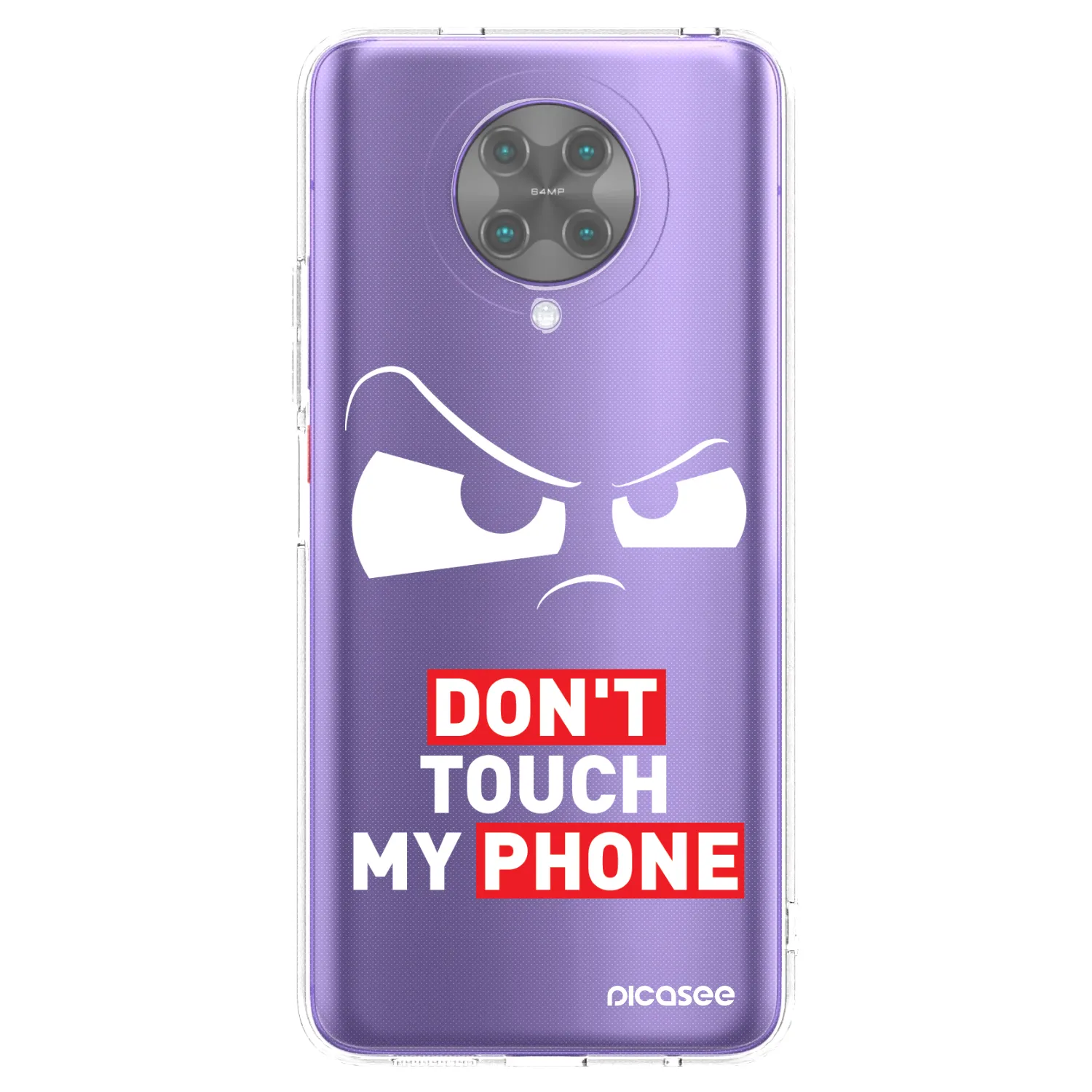 Picasee husă transparentă din silicon pentru Xiaomi Poco F2 Pro - Cloudy Eye - Transparent