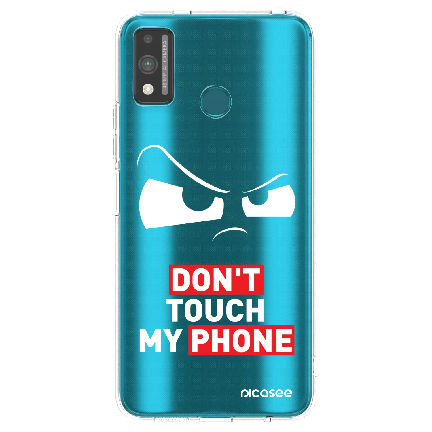 Picasee husă transparentă din silicon pentru Honor 9X Lite - Cloudy Eye - Transparent