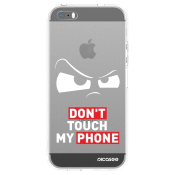 Picasee husă transparentă din silicon pentru Apple iPhone 5/5S/SE - Cloudy Eye - Transparent