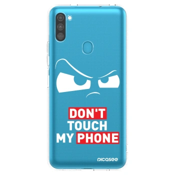 Picasee husă transparentă din silicon pentru Samsung Galaxy M11 - Cloudy Eye - Transparent