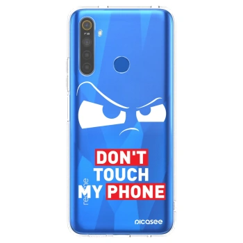 Picasee husă transparentă din silicon pentru Realme 5 - Cloudy Eye - Transparent