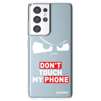 Picasee husă transparentă din silicon pentru Samsung Galaxy S21 Ultra 5G G998B - Cloudy Eye - Transparent