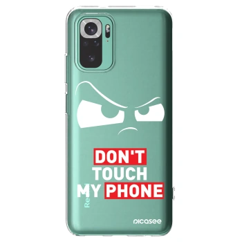 Picasee husă transparentă din silicon pentru Xiaomi Redmi Note 10 Pro - Cloudy Eye - Transparent