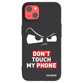 Picasee husă neagră din silicon pentru Apple iPhone 13 - Cloudy Eye - Transparent