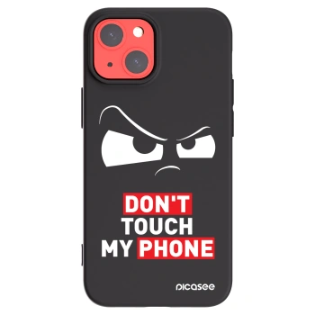 Picasee husă neagră din silicon pentru Apple iPhone 13 mini - Cloudy Eye - Transparent