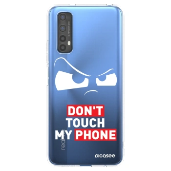 Picasee husă transparentă din silicon pentru Realme 7 - Cloudy Eye - Transparent