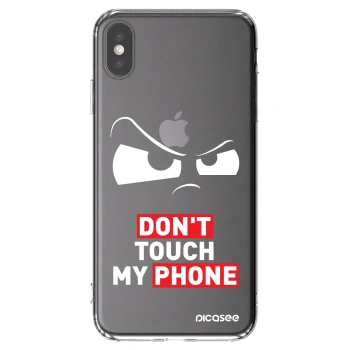 Picasee husă transparentă din silicon pentru Apple iPhone XS Max - Cloudy Eye - Transparent