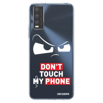 Picasee husă transparentă din silicon pentru Vivo Y20s - Cloudy Eye - Transparent