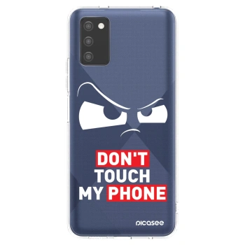 Husă pentru Samsung Galaxy A03s A037G - Cloudy Eye - Transparent